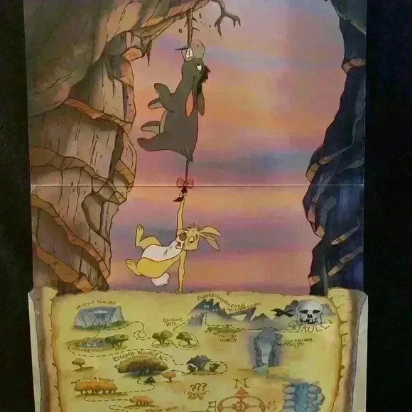 Vintage 1997 Disney’s Poohs Grand Adventure, exclusive lithograph portfolio - Picture 7 of 9